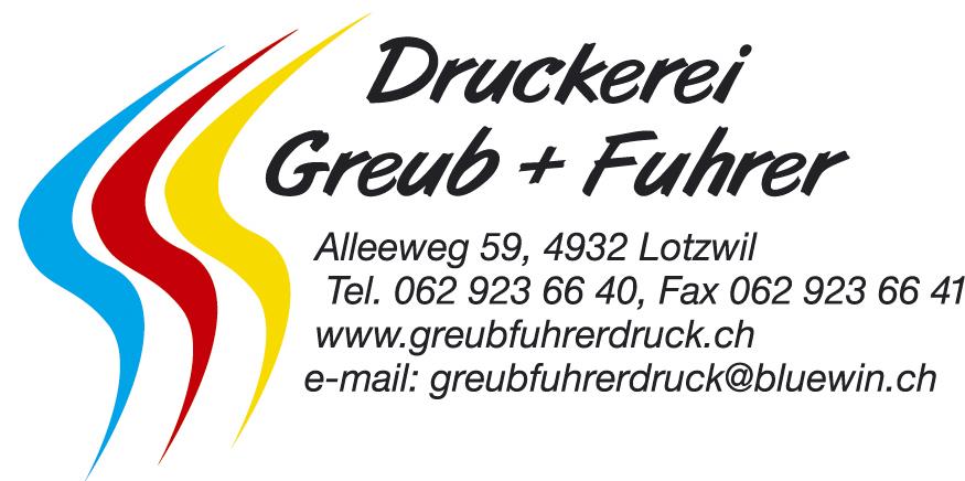 Druckerei Greub + Fuhrer GmbH
